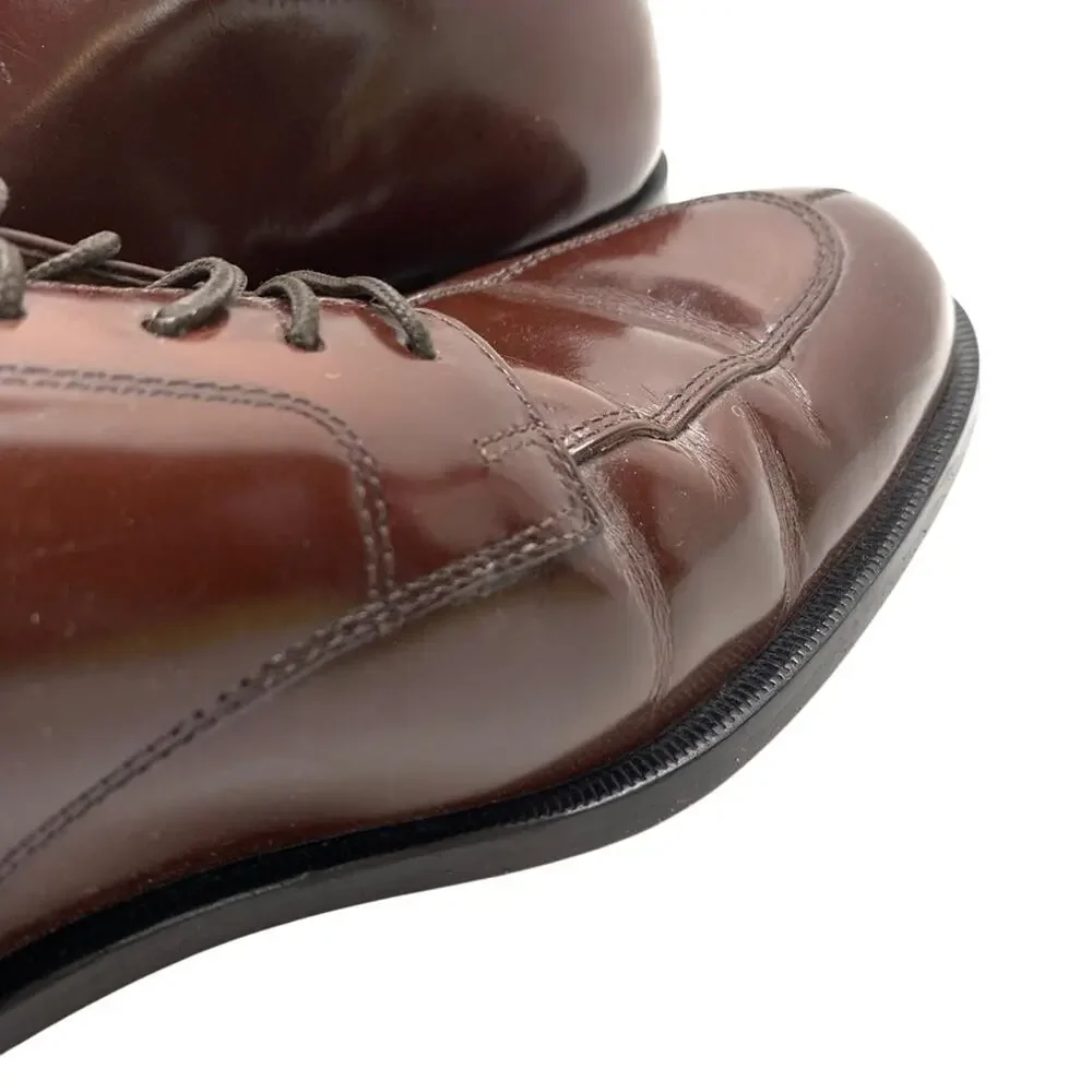 COLE HAAN Brown Genuine Leather Oxford Dress Shoes Business Office Career sz 9 D